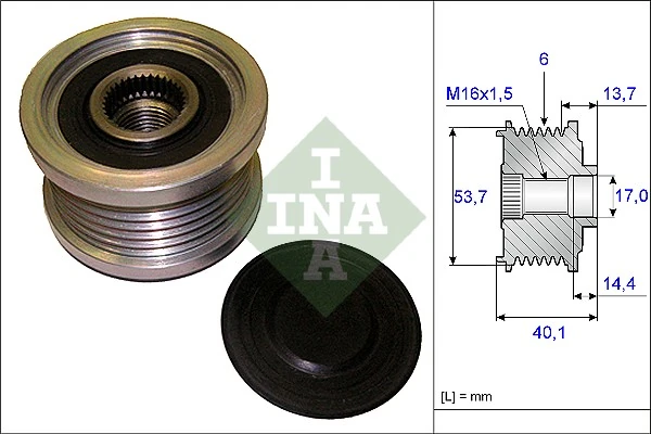 Alternator Freewheel Clutch